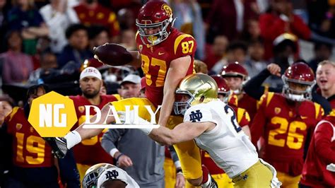 usc vs notre dame score